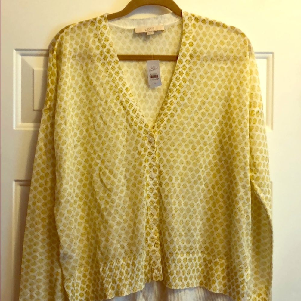 LOFT Cardigan NWT
